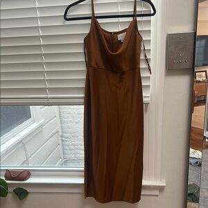 Sachin & Babi Rust Slip Dress